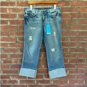 Mavi Womens Cropped Jeans